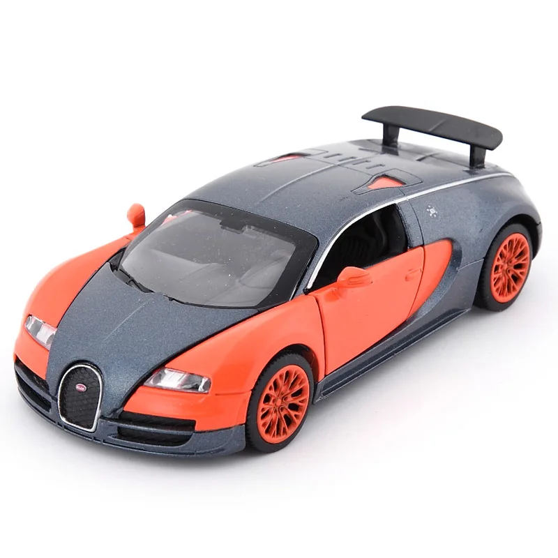 Модель автомобиля Bugatti Veyron coches jugetes литый под давлением эскалация игрушечная