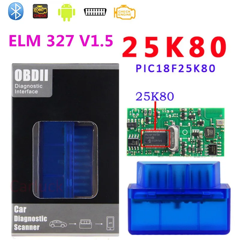 Bluetooth-сканер ELM327 V1.5 с поддержкой протоколов J1850