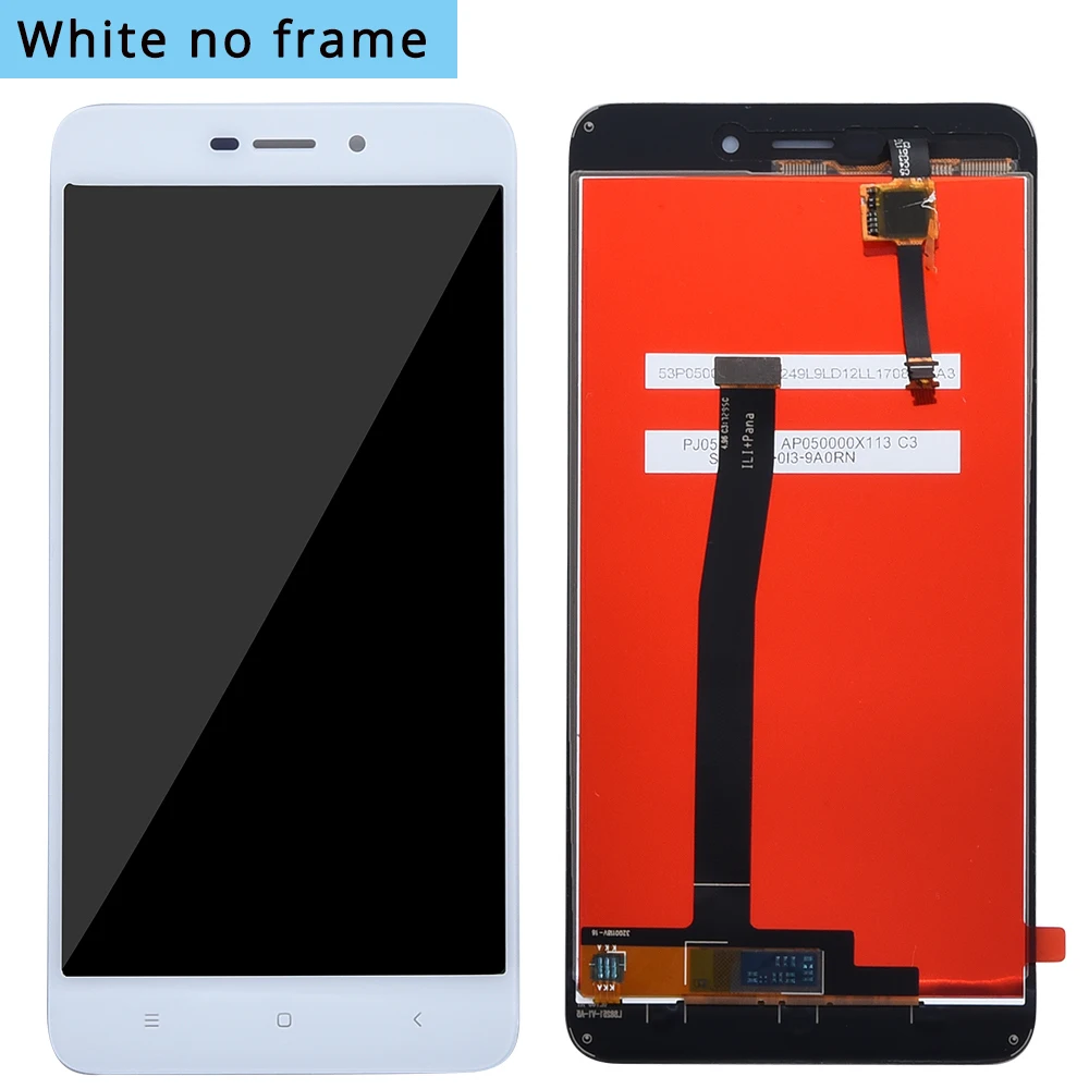 Протестированный 5," ЖК-дисплей для XIAOMI Redmi 4A ЖК-дисплей сенсорный экран дигитайзер Замена для XIAOMI Redmi 4A дисплей