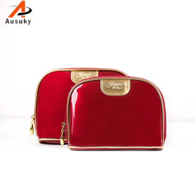 Новая модная Роскошная косметичка из искусственной кожи женский косметический