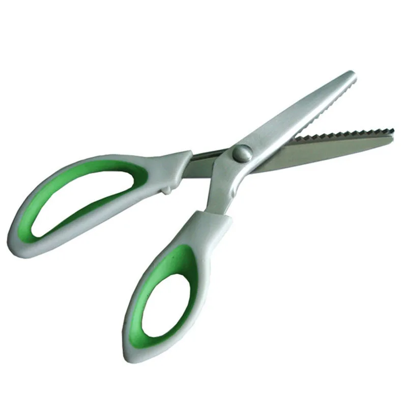 Профессиональный портной Ножницы Нержавеющая сталь Вышивание Швейные Зигзаг