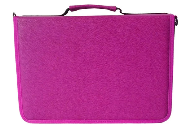Purple 160 складные школьные карандаши с отверстием из искусственной кожи, чехол большой емкости, Портативная сумка для карандашей, цветной гель-карандаш, ручка, чехол товары для рукоделия - Цвет: Purple