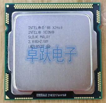 Процессор серверный lntel Xeon X3460 2 8 ГГц/8 Мб LGA1156 четырехъядерный SLBJK аналог i7 860