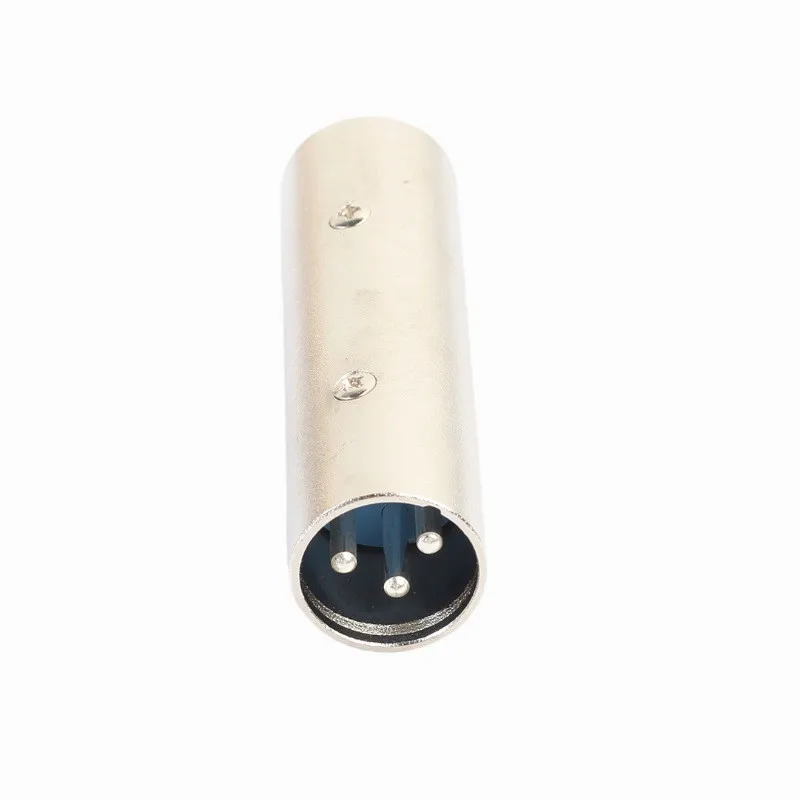 5 шт./лот цинковый сплав 3Pin XLR штекер-штекер микрофон Микрофон питания для разъема