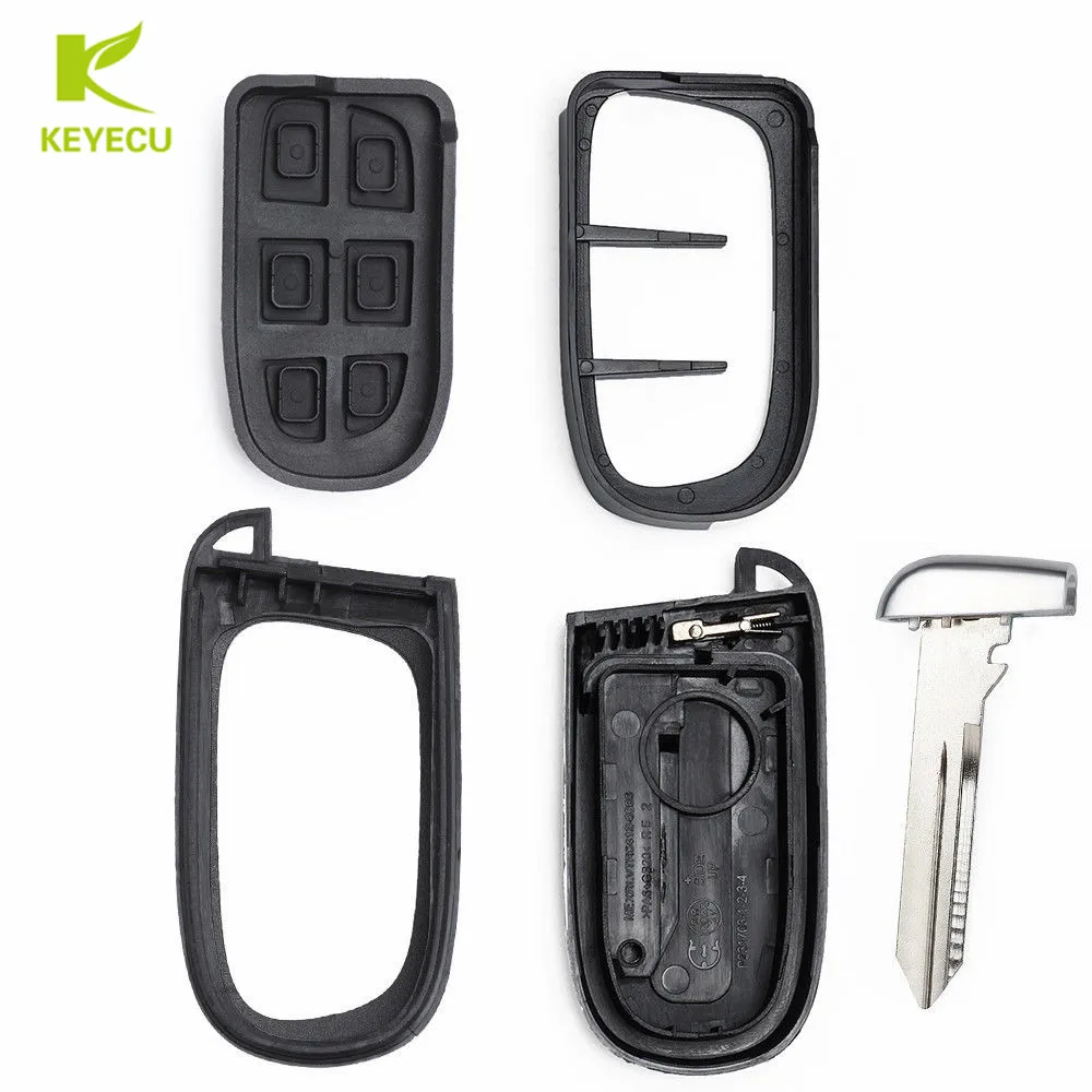 Запасной дистанционный смарт брелок для ключей KEYECU корпус Брелока Для 2013 2017 ОЗУ