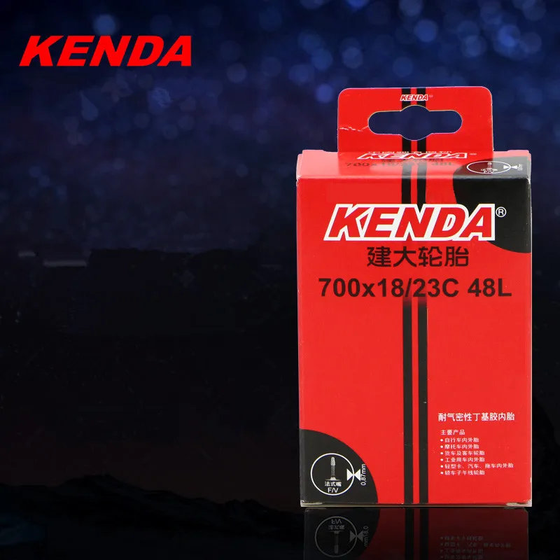 Велосипедная внутренняя труба Kenda шина для дорожного велосипеда 700*18/23c 700*23/25c