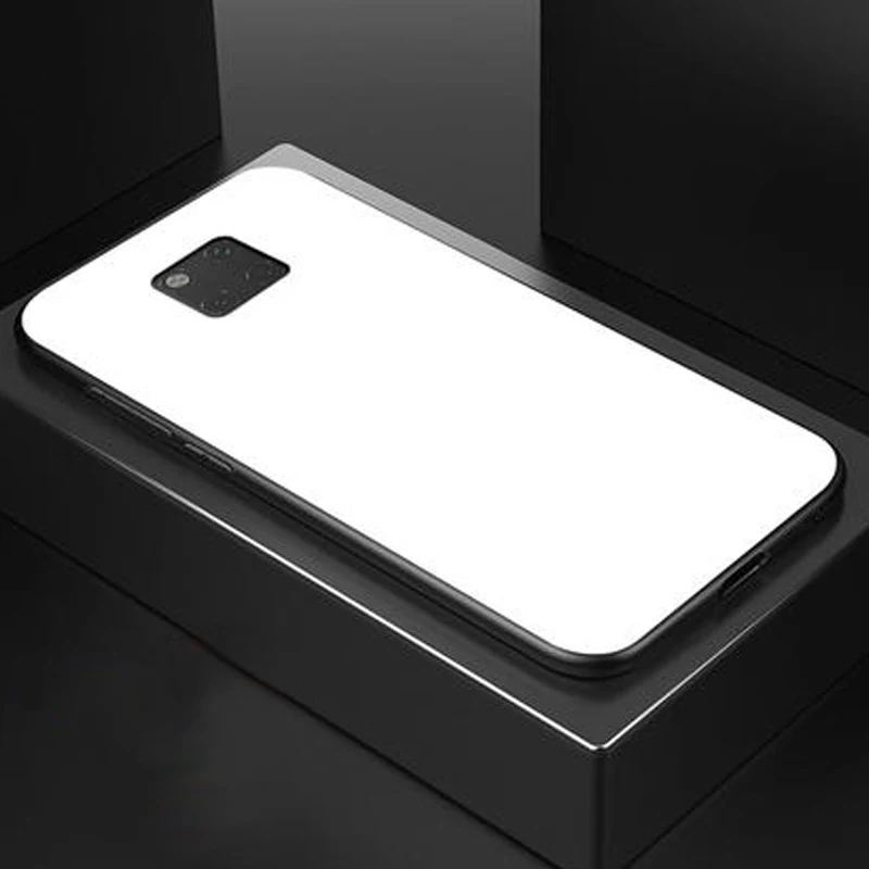 YUETUO ТПУ закаленное стекло чехол на заднюю панель телефона, capinha, coque, чехол, чехол для huawei mate 20 Lite pro mate20 20 Lite силиконовые аксессуары