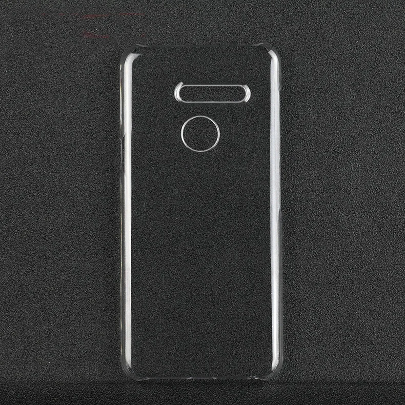 Ультратонкий Прозрачный жесткий чехол накладка из поликарбоната для LG G8 ThinQ/LG G7