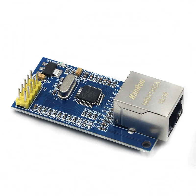 W5500 сетевой модуль Ethernet аппаратное TCP/IP 51/STM32 микроконтроллер программы по W5100