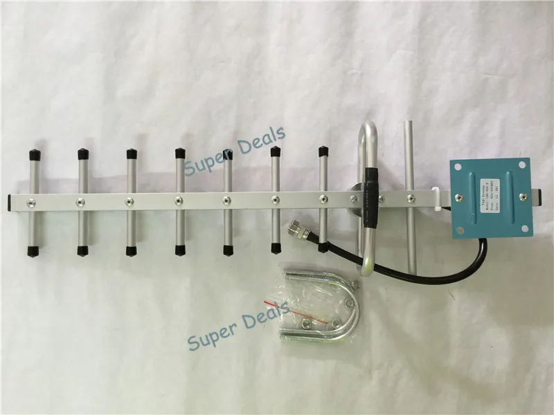 ZQTMAX 9 единиц 13dbi Yagi антенна N женским коннектором для усилителя сигнала мобильного телефона 824-960 МГц 850 900 CDMA GSM регенератор сигналов