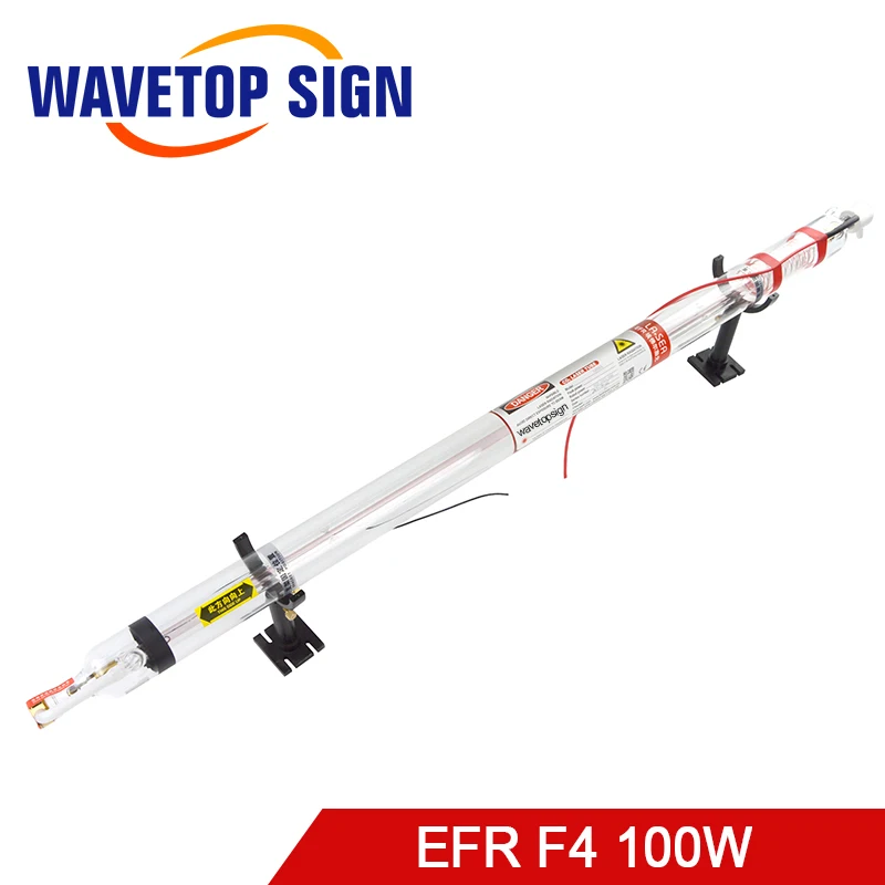 WaveTopSign EFR CO2 лазерная трубка F4 100 Вт Длина 1450 мм диаметр 80 используется для лазерной