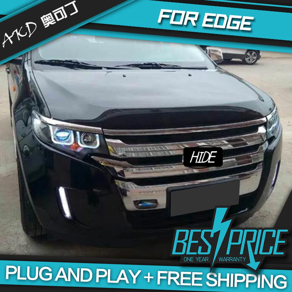 Автомобильный Стайлинг для края фары 2012 2014 светодиодный задний фонарь DRL