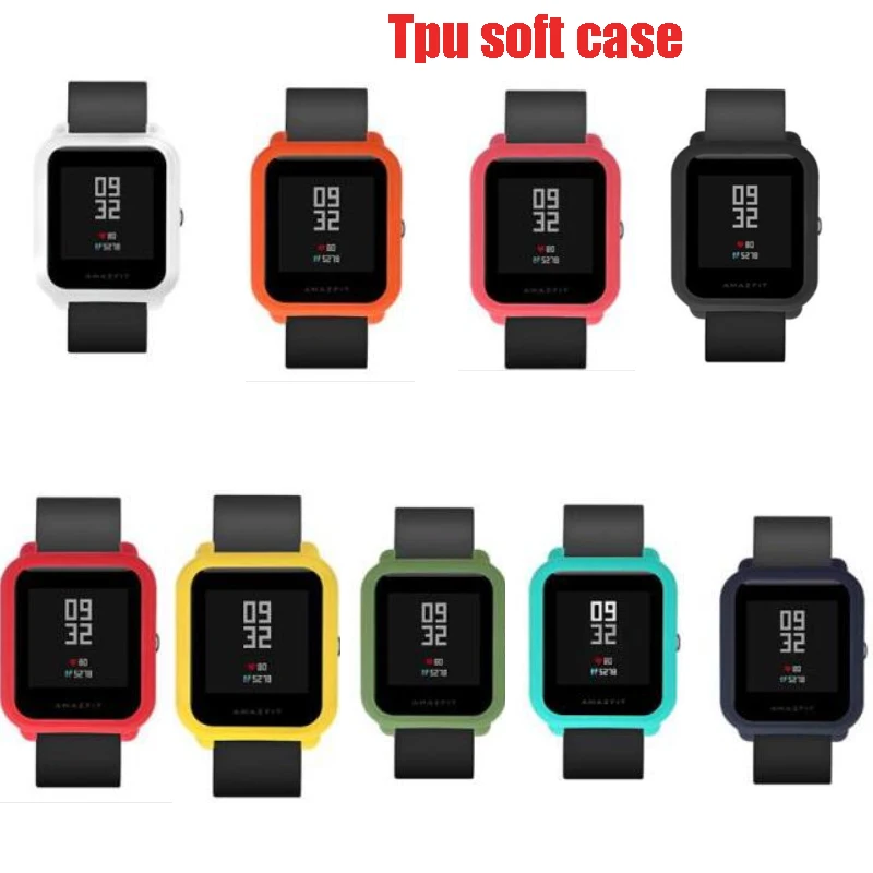Заводская цена мягкий защитный силиконовый чехол из ТПУ Для xiaomi Huami Amazfit Bip