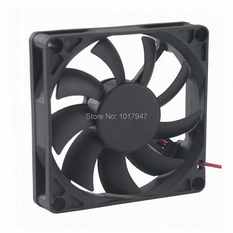 1 шт. Gdstime 8 см 80 мм x 15 8015 DC 12 В 2Pin шарикоподшипник теплоотвода кулер вентилятор