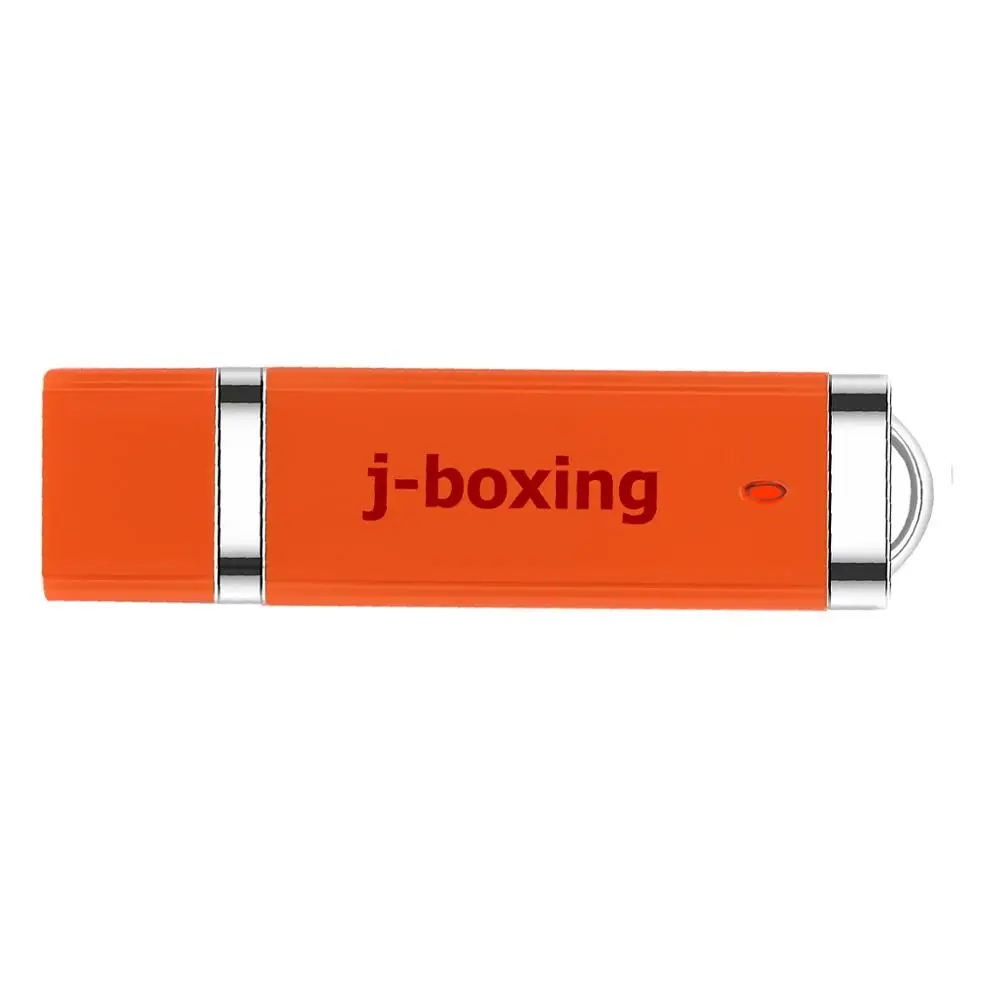 J-бокс USB флэш-накопители оптом 1 Гб 2 Гб 4 ГБ 8 ГБ 16 ГБ оперативной памяти, 32 Гб встроенной памяти, облегченный дизайн флэш-накопители скачок привод USB флеш-диск оранжевый 5 шт./упак