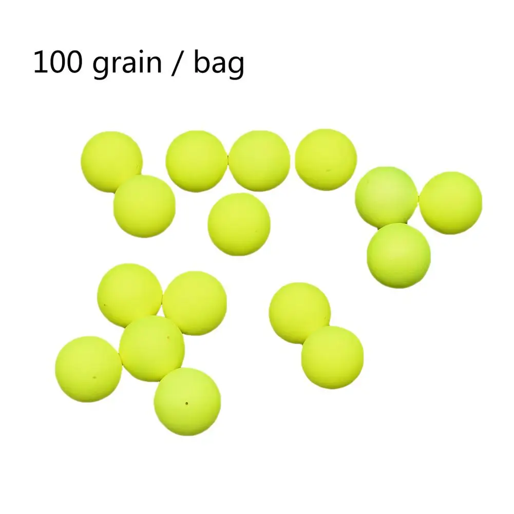 100PCS Foam Floats Ball Beads Beans Fishing Float Bottom Rig Rigging Material Tackle Accessories Pick Size | Спорт и развлечения