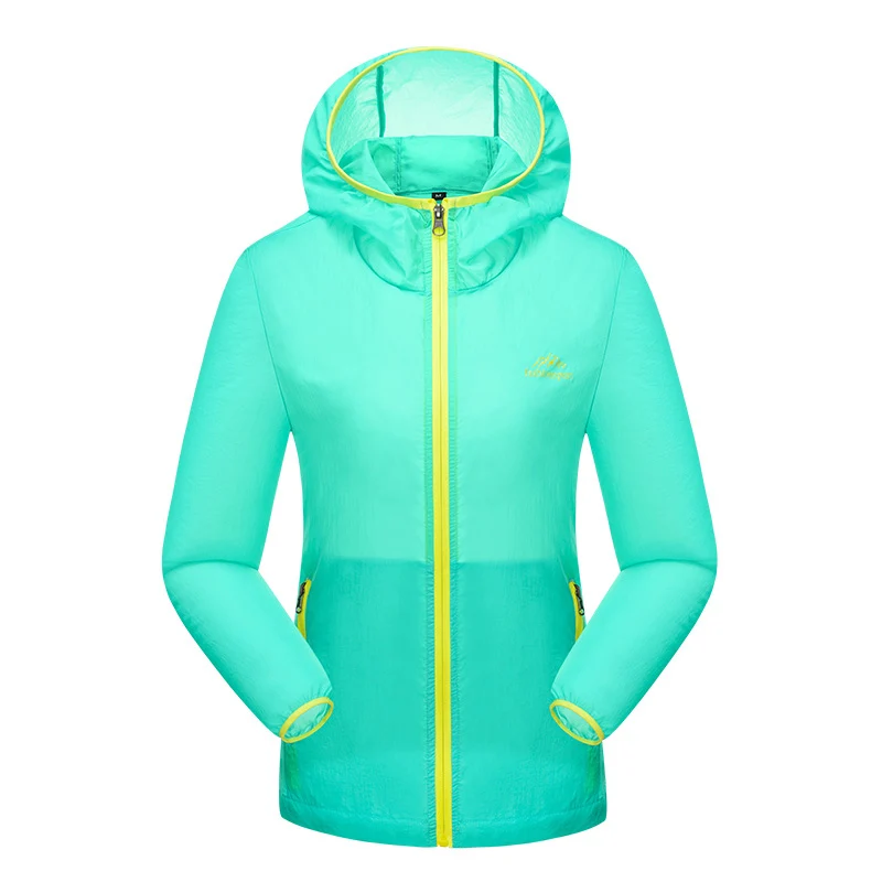 Куртка мужская быстросохнущая тонкая ветровка с УФ защитой спортивная одежда