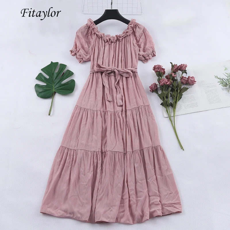 Fitaylor летнее сексуальное платье с открытой спиной и вырезом лодочкой женское