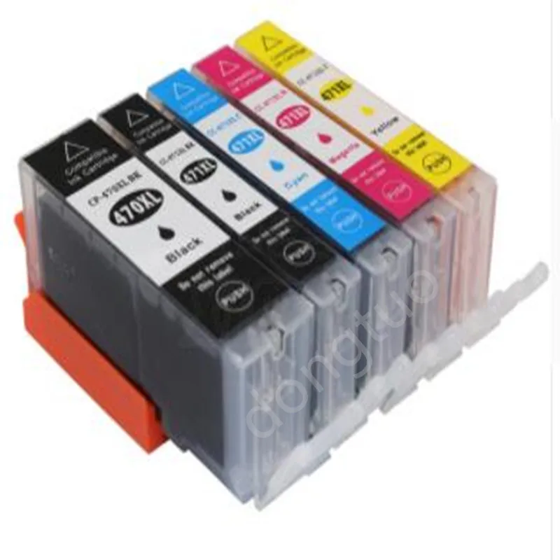 5 упаковок для PGI-470 CLI-471 pgi470 cli471 470 471 полный картридж совместимый Canon PIXMA MG5740 MG6840 TS5040