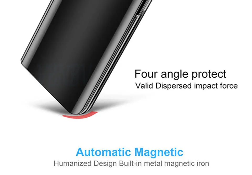 Mi rror smart view чехол для телефона для Xiao mi Red mi 5 Plus Note 5 6 Pro Note 5A 4X 6A S2 mi 8 SE 6 A1 A2 Lite Max 3 Кожаный флип-чехол