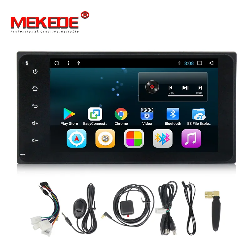 Topway T3 Android 7 1 dvd-плеер для Toyota универсальный RAV4 COROLLA 2000-2006 CAMRY VIOS HILUX Terios Land Cruiser 100