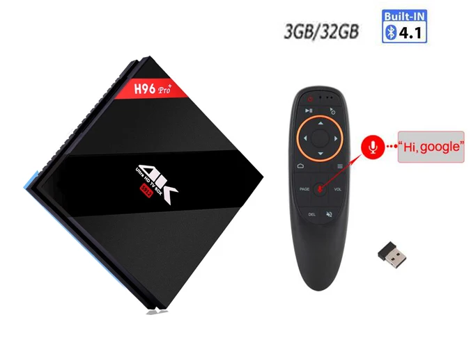 ТВ-приставка android 7,1, четыре ядра, H96 pro plus, 3 ГБ, 3 2G, B/2G, 16 ГБ, Amlogic S912 H96 Pro+, четыре ядра, 2,4 ГБ/5 ГГц, Wifi, 4 K, BT 4,1, kd 17,3 - Цвет: 32g g10