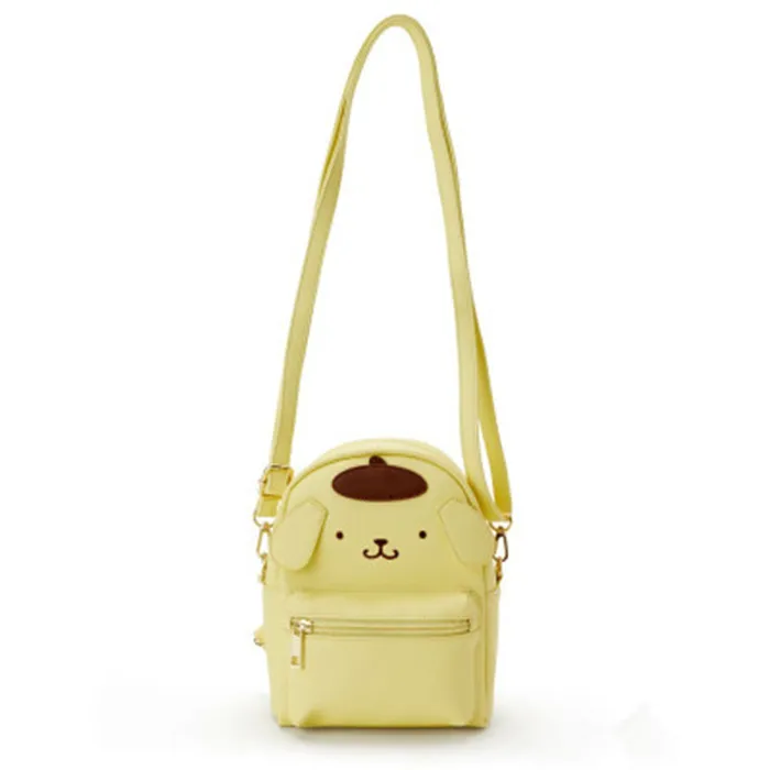 Новинка, 5 стилей, рюкзак с рисунком собаки из мультфильма «My Melody Big Ears Cinnamoroll» для девочек, лучший подарок для детей, 17 см* 8 см* 21 см - Цвет: Зеленый