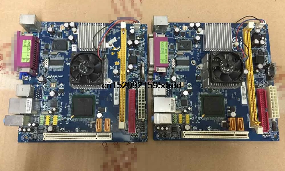 ATOM 230 ITX-WN45A материнская плата с низким энергопотреблением 945G | Компьютеры и офис
