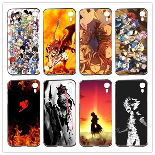 Fairy tail Убийца Драконов Мягкие TPU мобильного чехол для телефона Iphone 4 4S 5 5S SE 5C 6 S 7 8 Plus