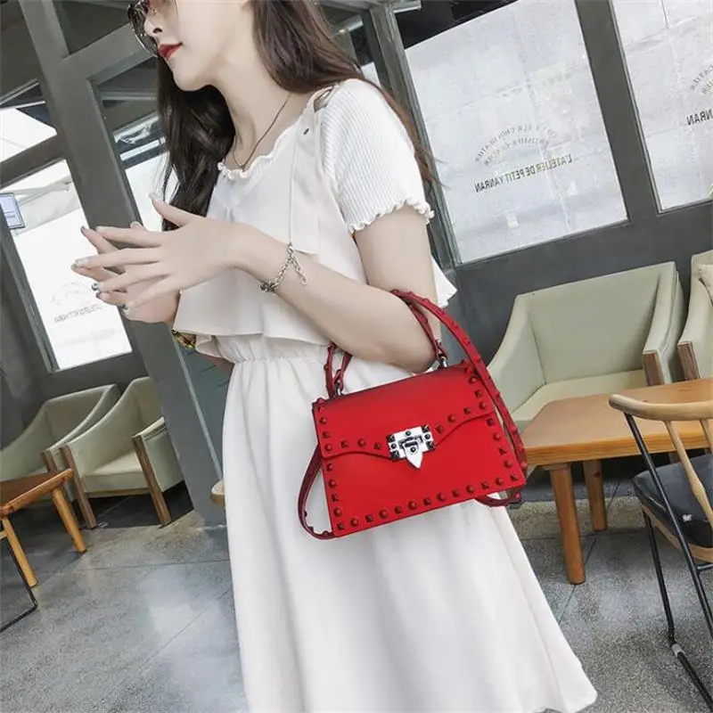 2019 New Luxury Women Messenger Bags PVC Transparent Jelly Bag Chains Handbag Fashion Shoulder Leather Drop Shipping | Багаж и сумки