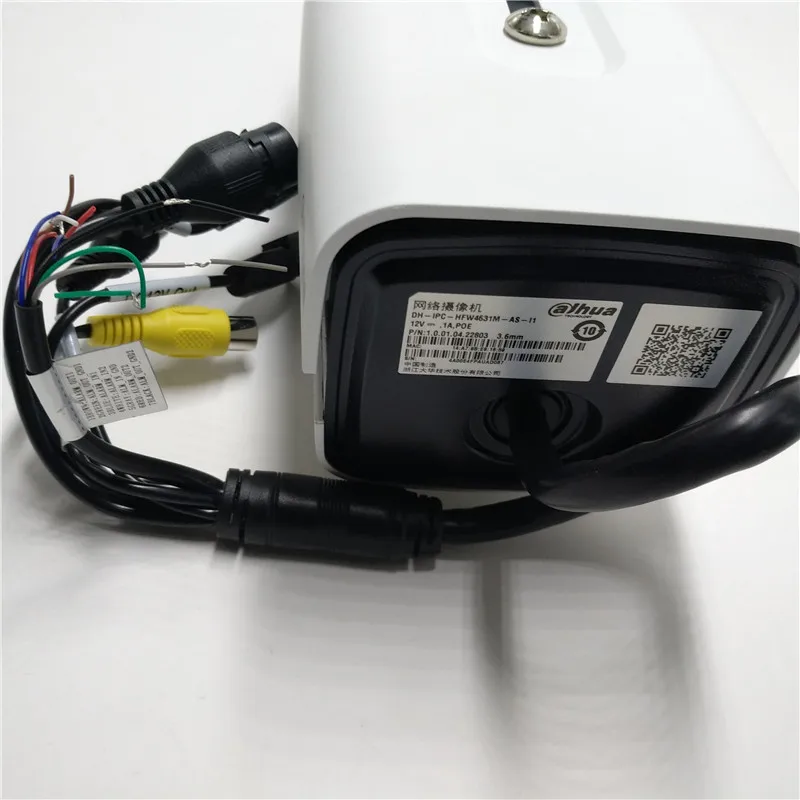 Dahua IP Камера IPC HFW4631M AS I1 6MP POE H.265/H.264 ИК 50 M СЕТИ слот для карты SD 128 GB WDR 3DNR ввода/вывода