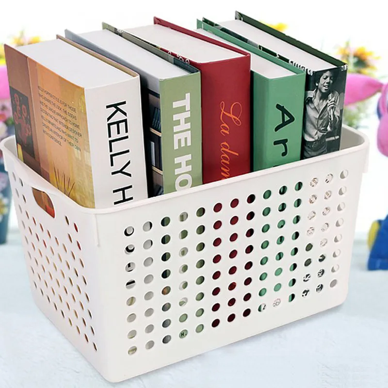 Пластиковая корзина для хранения органайзера Кухонные Игрушки еды ванной душа