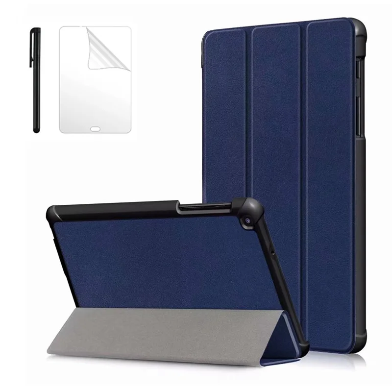 Magent Тонкий чехол для Samsung Galaxy Tab A P200 P205 с S Pen Funda Магнитный SM чехол|Чехлы планшетов и