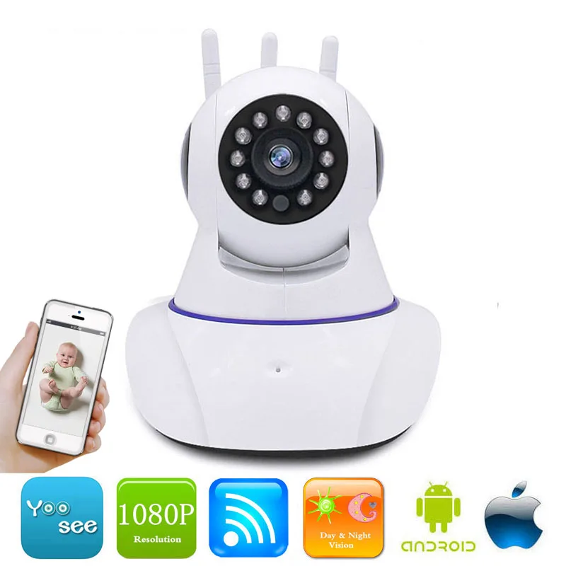 MSeeAD 1080P ip камера беспроводная домашняя безопасности наблюдения Wifi ночное видение
