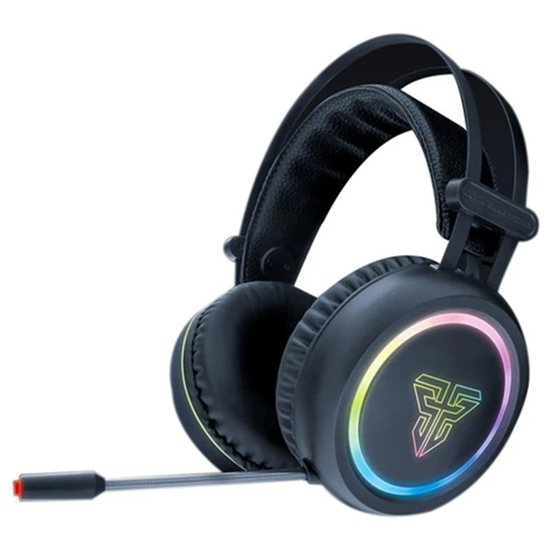 Игровые наушники fantech HG15 Hg15 7 1 канальный Rgb игровая гарнитура над ухом с