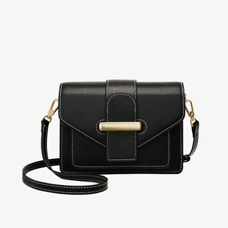LAORENTOU, женские элегантные кожаные сумки через плечо, высокое качество, сумки через плечо для леди, женские стильные сумки-мессенджеры из воловьей кожи - Цвет: 982J010L1A