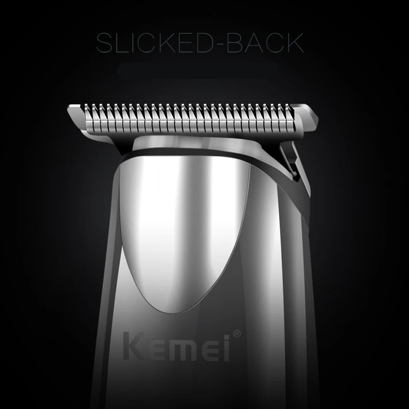 Kemei Professional Electric Hair Trimmer 0mm Baldheaded Shaver Razor Clipper graphic carving Limit Combs KM-701 | Бытовая техника