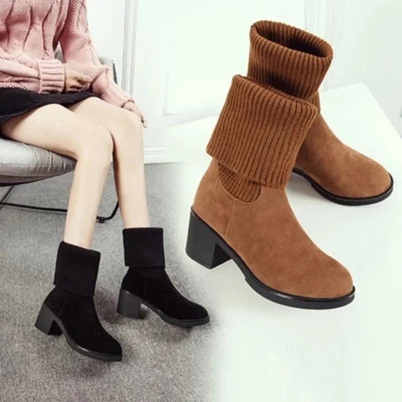 2018 Весна и осень Новый в трубы ботинки мартенс женский Британский ветер