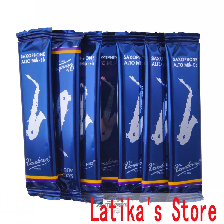 Vandoren Eb Alto Саксофон reeds 2 5 #3 0 # в синей коробке 10 бесплатная доставка|box buckle|saxophone