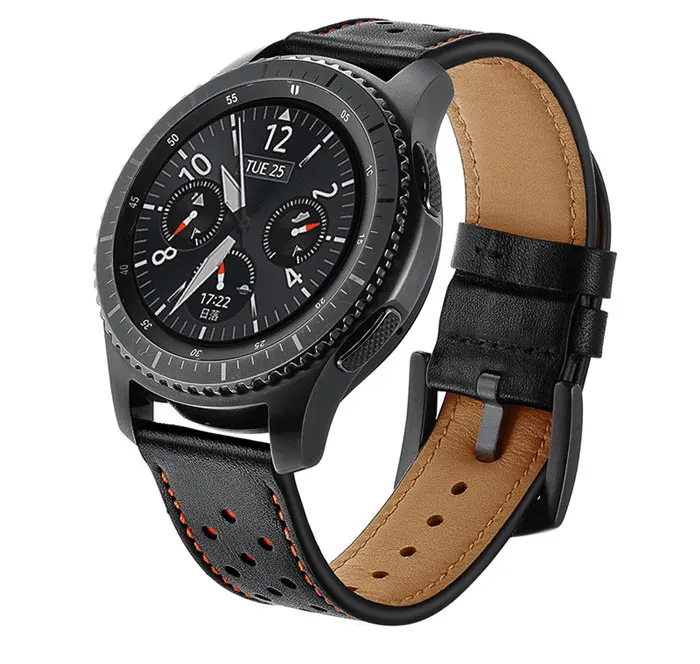Часы huawei gt ремешок для samsung galaxy watch 46 мм gear S3 Frontier/классический ремешок 22 мм ремень из натуральной кожи