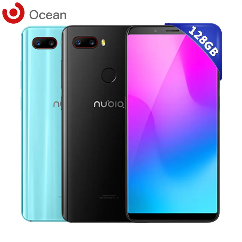 Смартфон zte Nubia Z18 Mini 5 7 дюймов 6 ГБ ОЗУ 128 Гб ПЗУ Восьмиядерный процессор Snapdragon 660 AIE