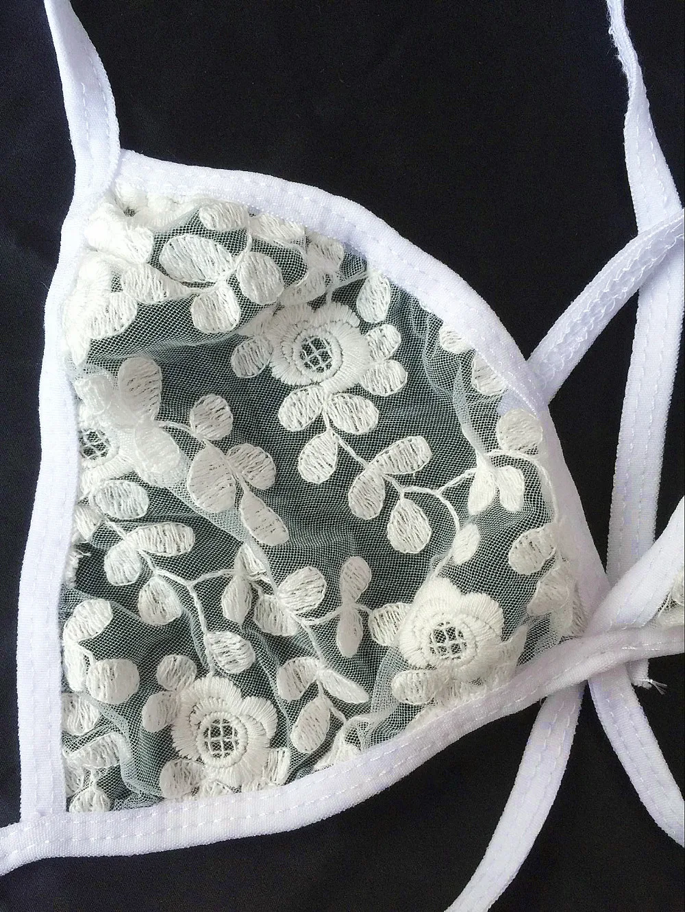 Новый модные пикантные прозрачный бюстгальтер марли Дейзи embridery S-XL ультра-тонкий