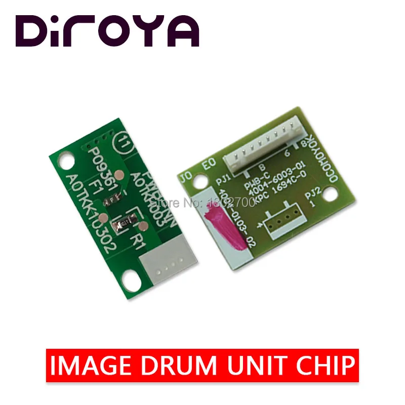8 шт. IU 711K IU711C IU711 M Y чип барабанного картриджа для Konica Minolta Bizhub C654 654 C754 754