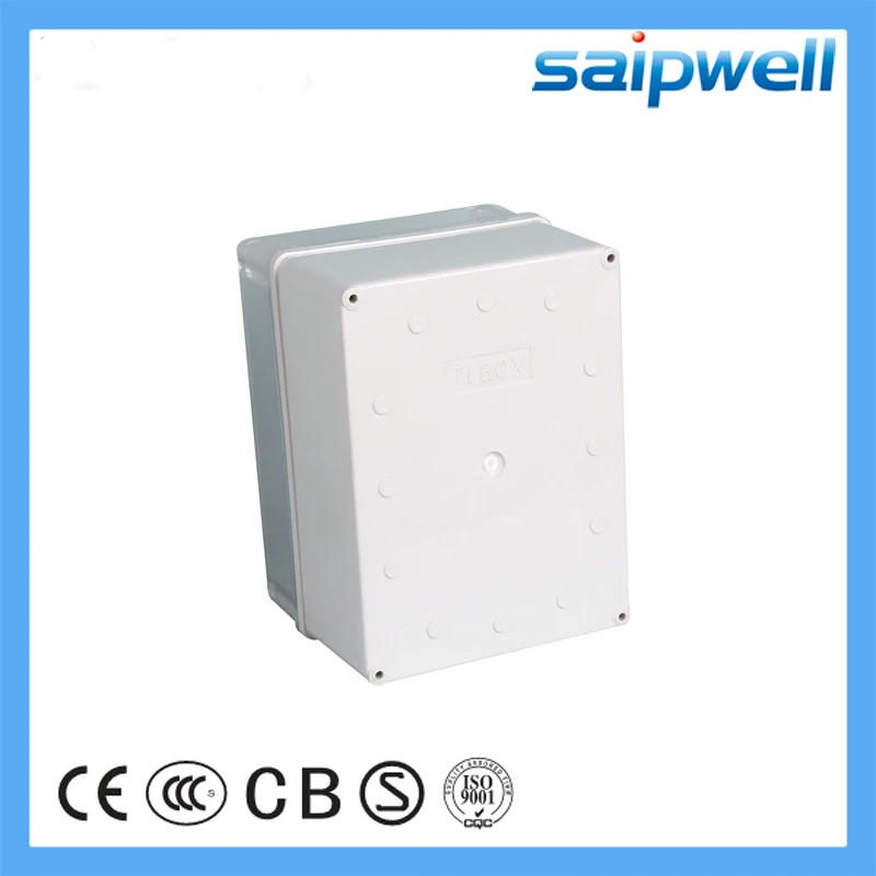 Saipwell 150*200*130 мм прозрачная дешевая Водонепроницаемая коробка IP66 пластиковая ABS