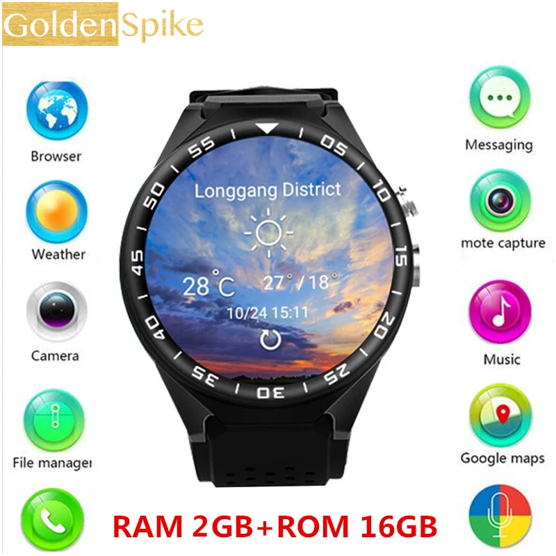 S99C Bluetooth Смарт часы с камерой 2 Гб ОЗУ 16 ПЗУ поддержка sim карты 3g wifi gps умные для Android