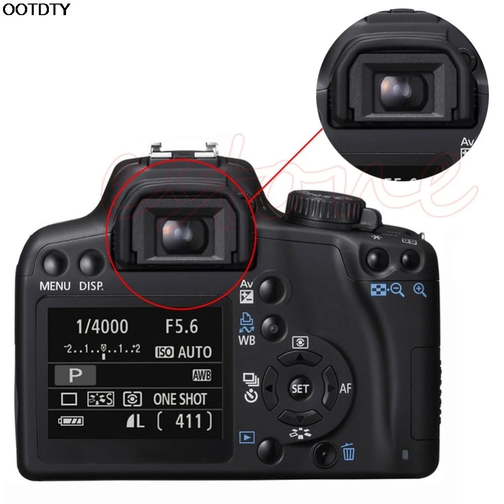 1 шт. Новый мембранный видоискатель для глазных чашек EF Canon EOS 300D 400D 500D 550D 600D 1000D # L060