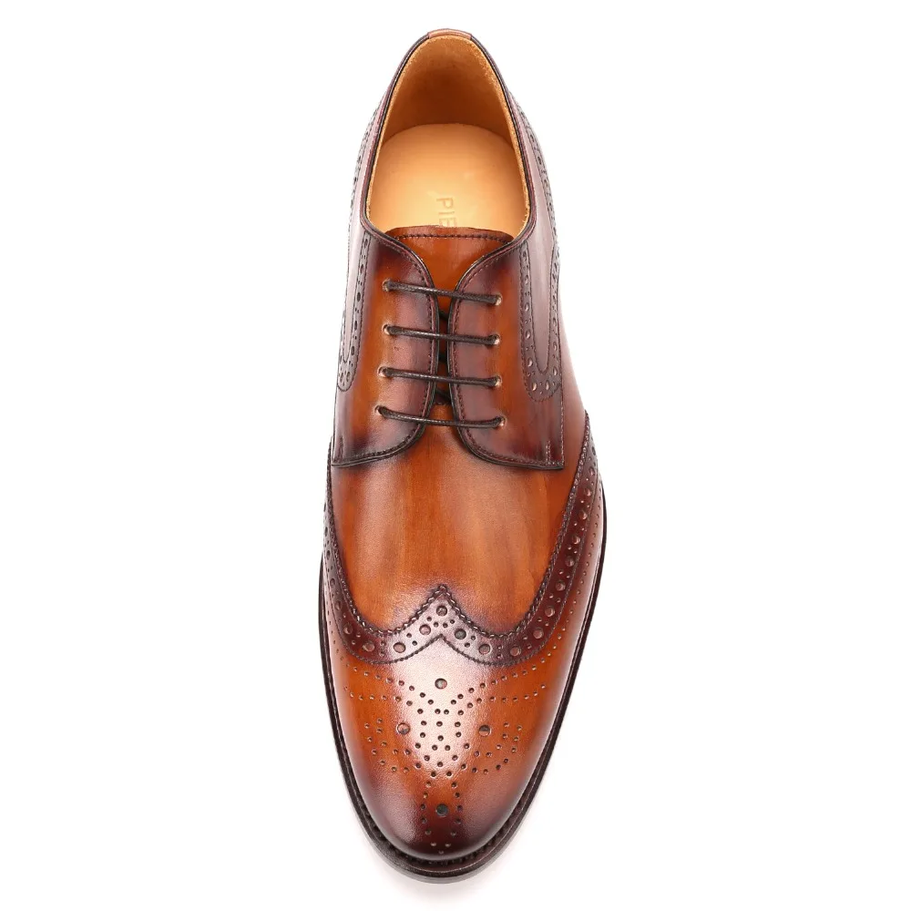 2017 г. Лидер продаж итальянская обувь ручной работы Goodyear из натуральной кожи