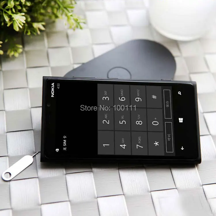 Разблокированный телефон Nokia Lumia 920 8.7MP 4," сенсорный экран двухъядерный 32 Гб rom+ 1 Гб ram windows отремонтированный/