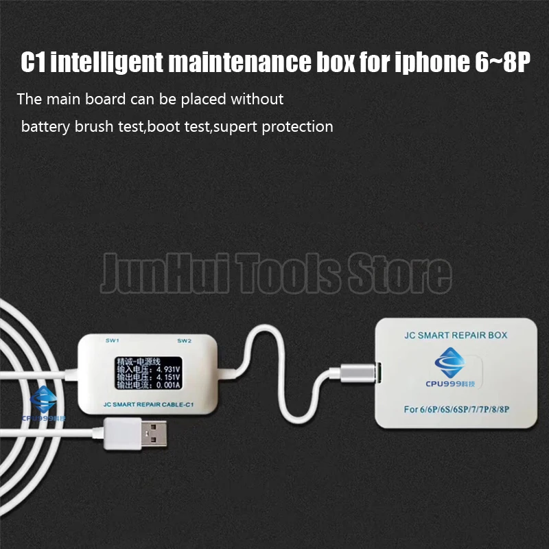 JC C1 Smart Repair Box для iphone 8 Plus 7 6S 6 Зарядка аккумулятора активация плата