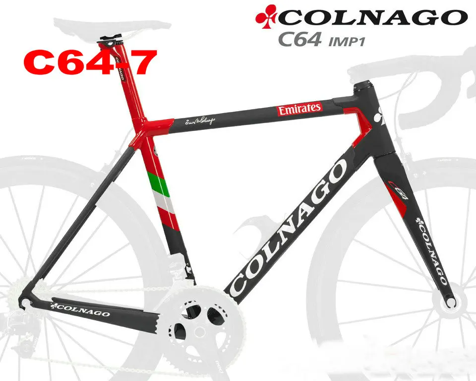Colnago C64 белая дорога полный велосипед на весну COLNAGO Руль бутылки клетки 20 цветов